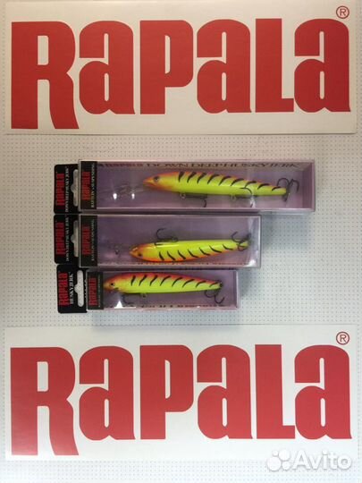 Воблеры Rapala, на щуку (Рапала)