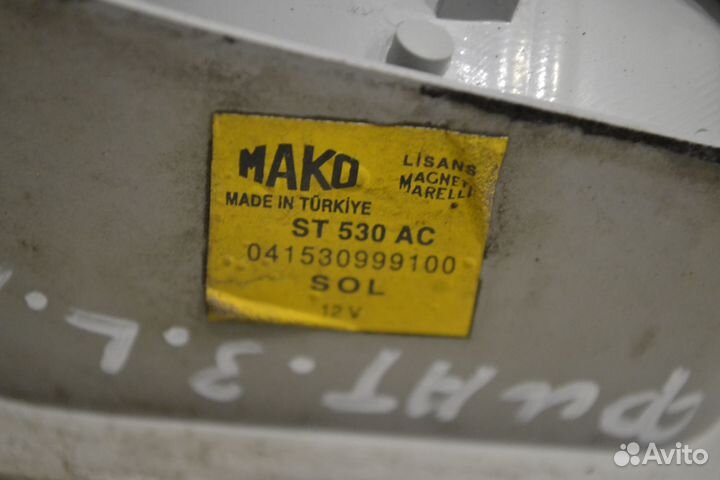 Фонарь задний левый внутренний fiat Albea