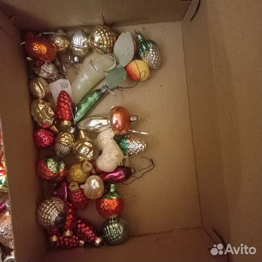 Елочные игрушки СССР