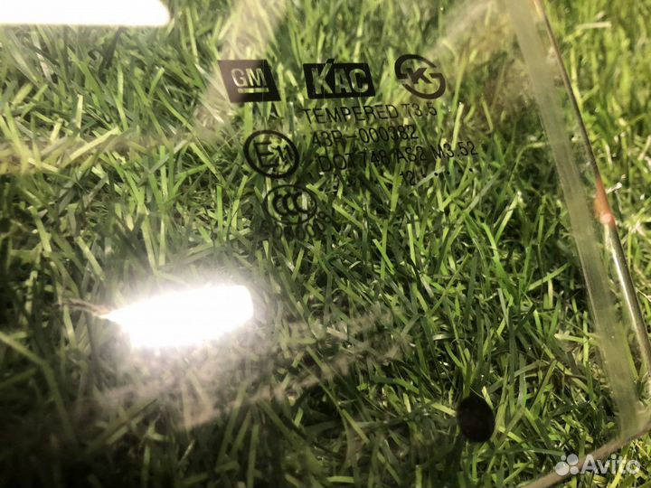 Стекло двери передней левой Chevrolet Lacetti