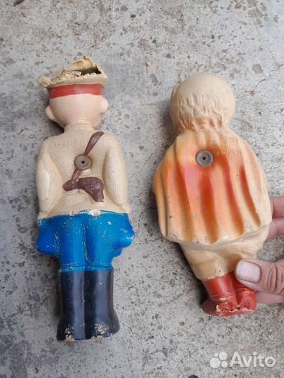 Резиновые игрушки СССР