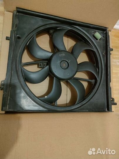 Вентилятор охлаждения Nissan Qashqai J11 оригинал