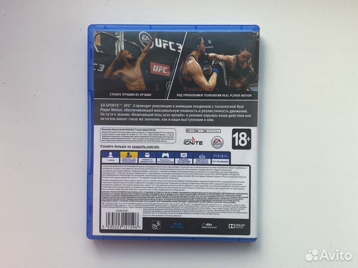 UFC 3 Игры для приставок ps4
