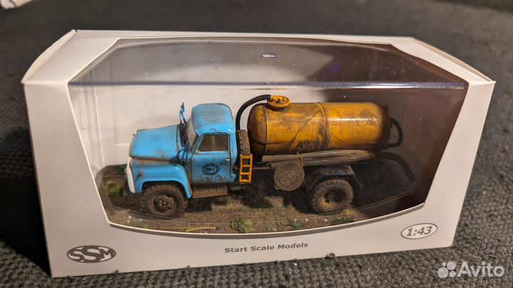 Модель автомобиля анм-53 (газ-53) SSM