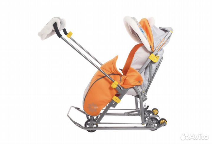 Детские санки коляска