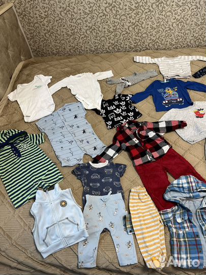 Вещи на мальчика пакетом 62 размер