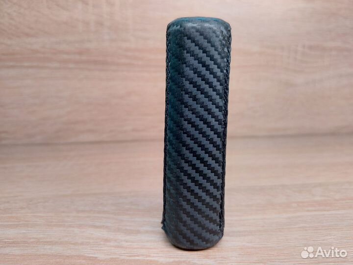 Ручка накладка на ручник ваз, карбон черный