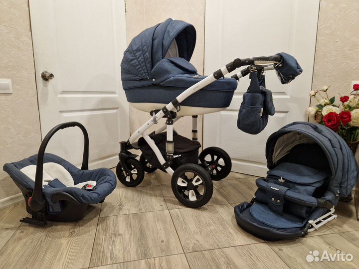 Коляска 3 в 1 Bebe-Mobile Toscana