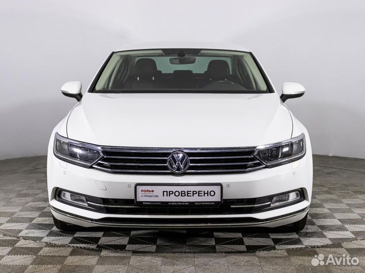 Volkswagen Passat 2.0 AMT, 2017, 76 550 км