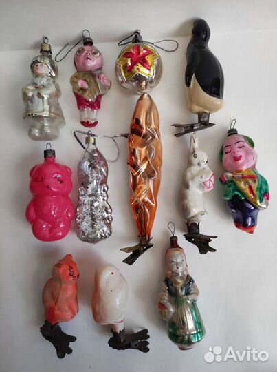 Елочные игрушки на ёлку новогодние украшения