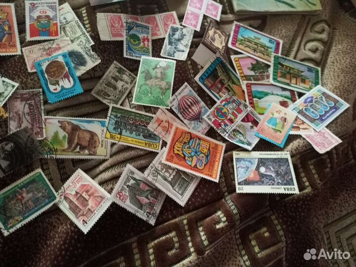 Почтовые марки разные