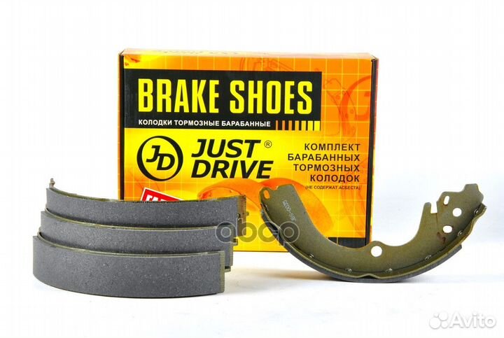 Колодки тормозные барабанные K7747 JBS0035 Just