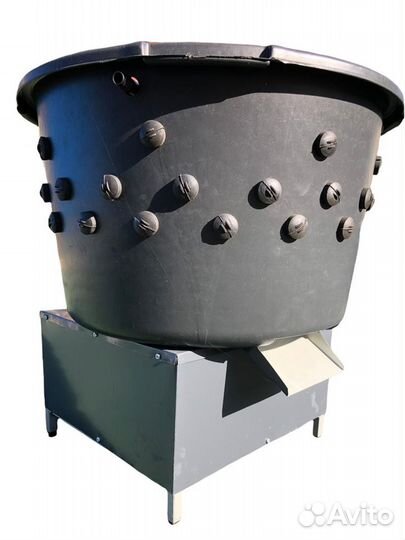 Перосъемная машина для бройлеров с подачей воды