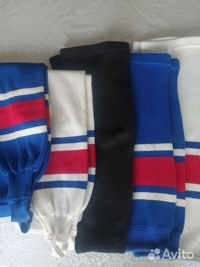 Хоккейные рейтузы, гамаши + пояс для гамаш