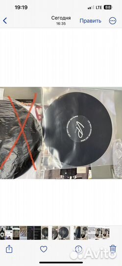 Мат,слипмат VP, для проигрывателя винила, акрил