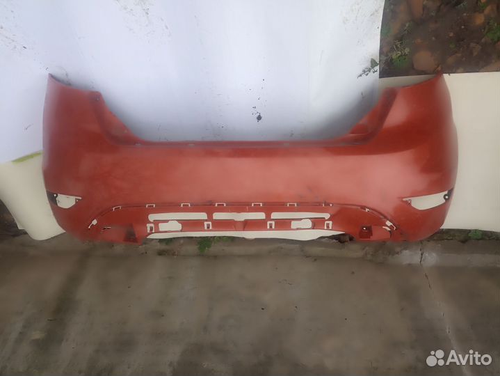 Задний Бампер Ford Fiesta 2008-2013