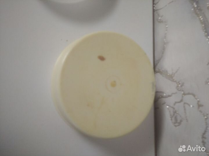 Банка шкатулка пластиковая СССР винтаж