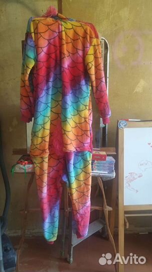 Кигуруми радужный единорог