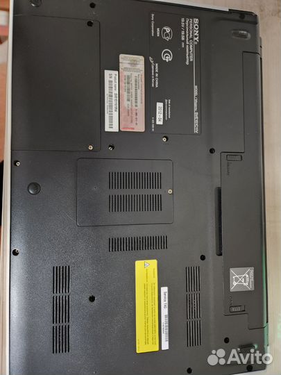 Ноутбук sony vaio на запчасти