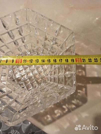 Вазы хрустальные СССР со сколом