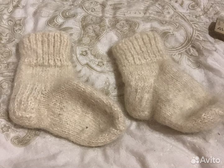 Шерстяные носки детские