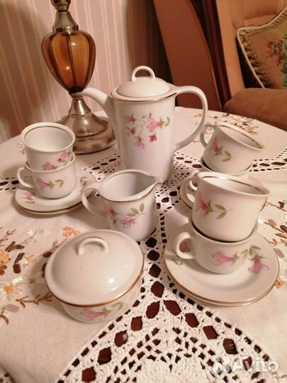 Винтаж. СССР. Германия. Сервиз кофейный