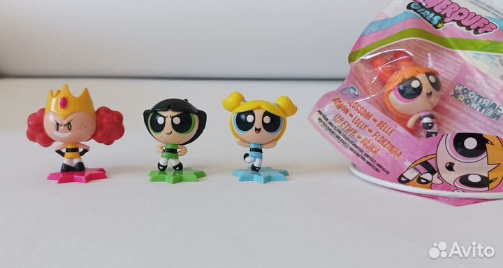 Фигурки Муми-тролли/The Powerpuff Girls/Винни/и др