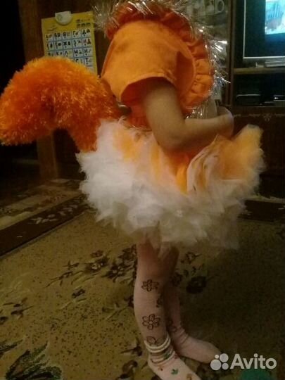 Костюм лисы и белочки.положение хвоста меняется