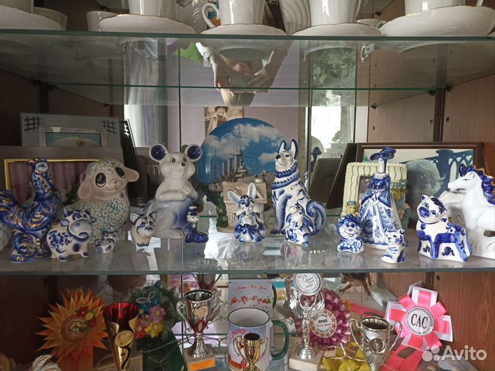 Гжель. Все символы года