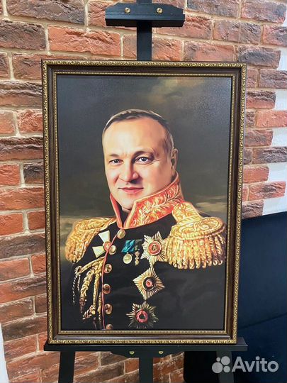 Портрет на холсте по фото с доставкой