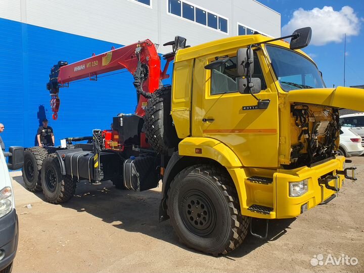 КАМАЗ 43118-23011-50 с КМУ, 2023