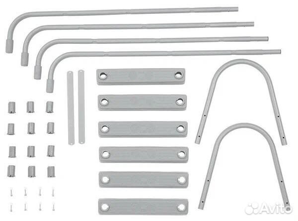Лестница для бассейнов, высота 107 см