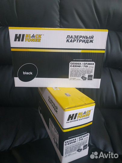 Картриджи CE505X CF280X C-719 hi-black, новые