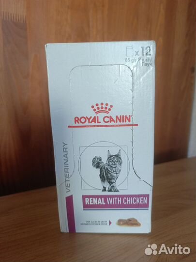 Корм для кошек royal canin renal