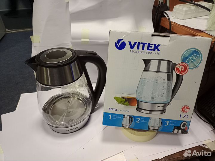 Чайник электрический vitek vt7037