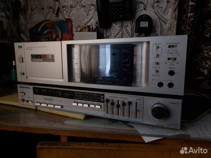 Советский усилитель Радиотехника У-7111