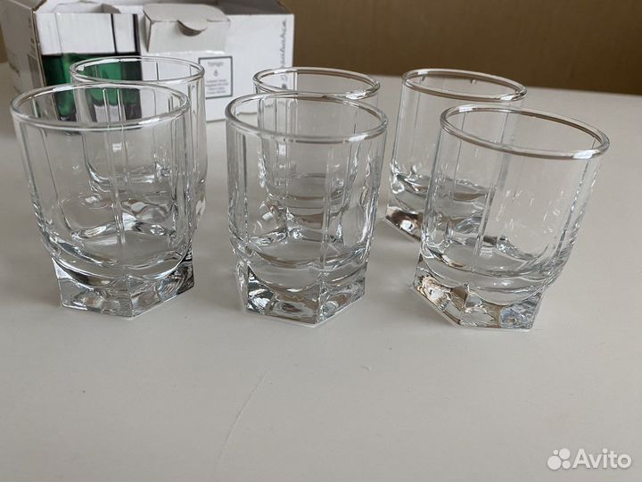 Стаканы, рюмки/стопки