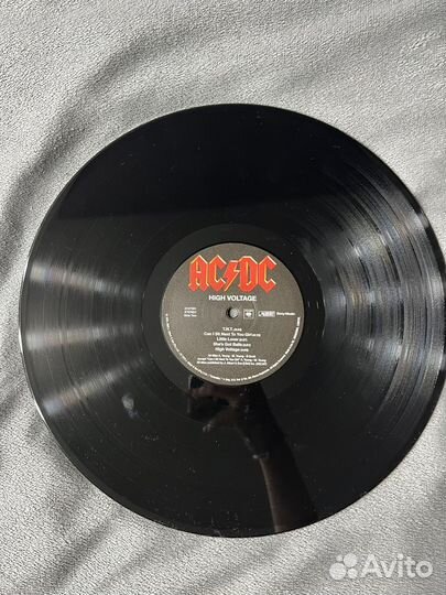 Винил AC/DC High Voltage ас/дс эйсидиси