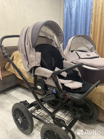 Коляска детская adamex, 2 в 1
