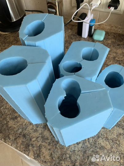 Силиконовые формы для мыла/свечей