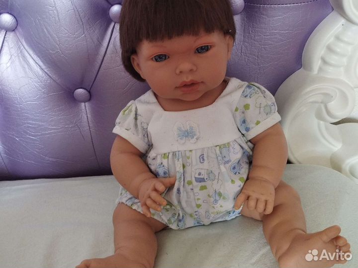 Кукла реборн силиконовая мальчик