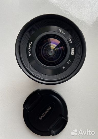 Объектив Samyang 12 mm F 2.0 fuji x-mount