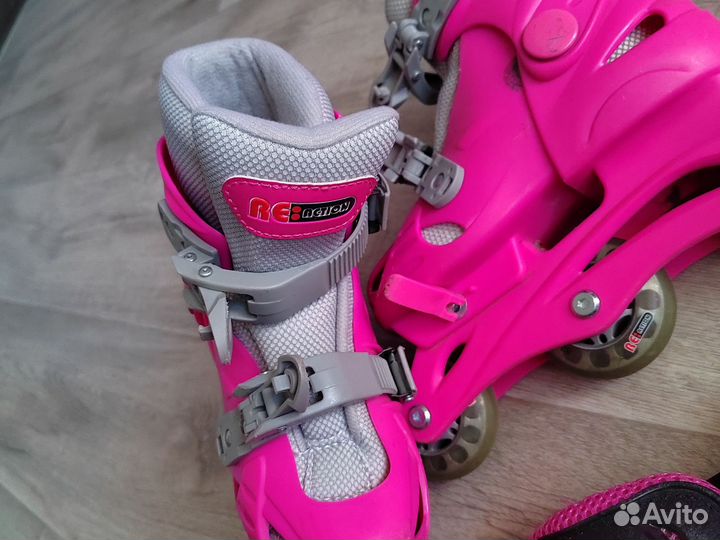 Роликовые коньки детские для девочки