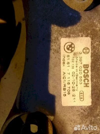 Трапеция дворников BMW 7-series E65