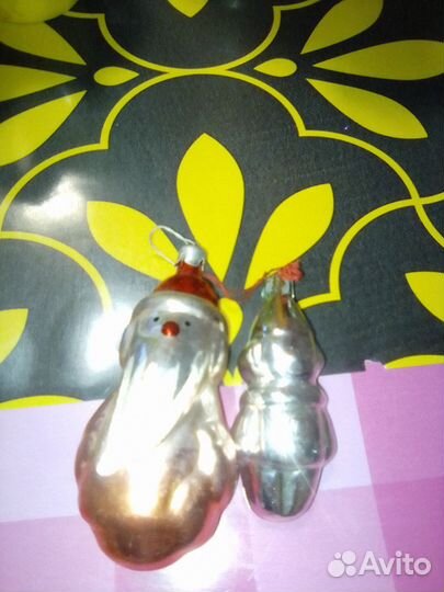 Елочные игрушки СССР