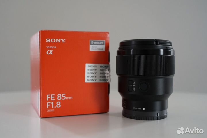 Sony 85 mm f 1.8
