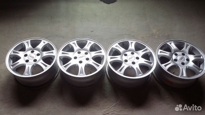 26) К-кт дисков ориг литых R16 chery 5х114,3