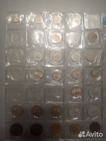 Набор мини коллекция монет Польши
