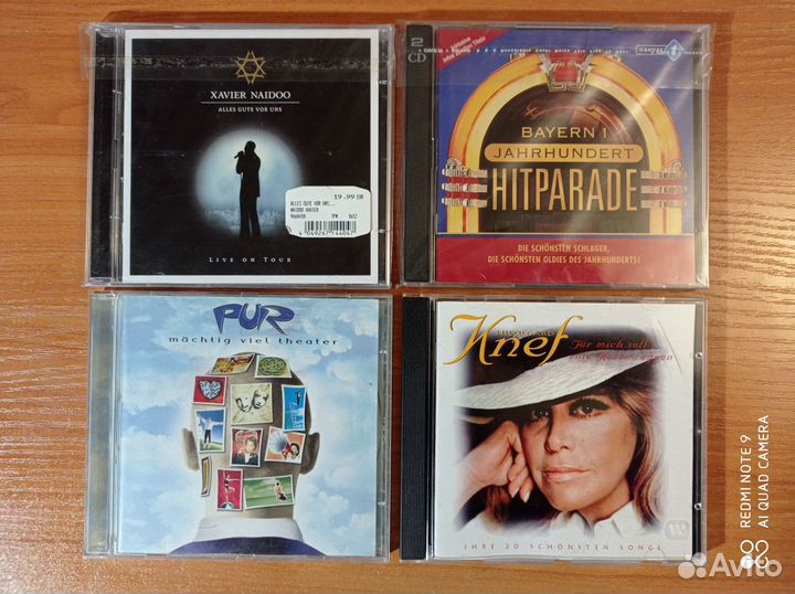 Аудио компакт-диски с немецкой музыкой