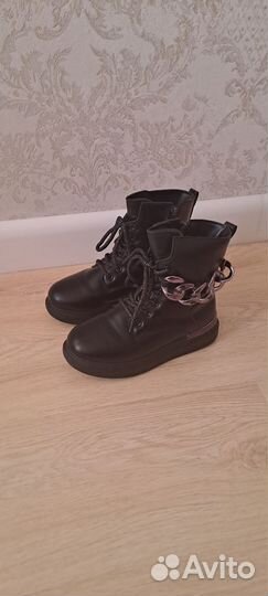 Ботинки утепленные для девочки (зима/ демиезон)